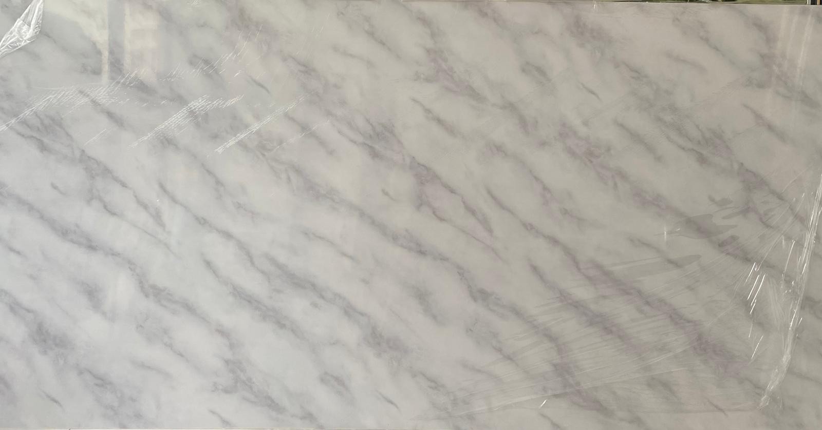 BY-06-Beyaz (Gri Desenli) Duvar Paneli