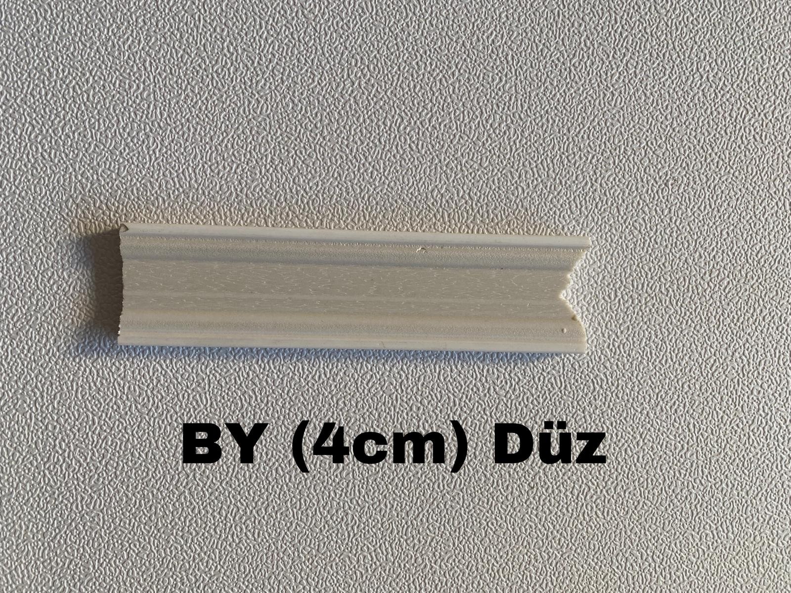 BY-(4cm) Düz Duvar Çıtası