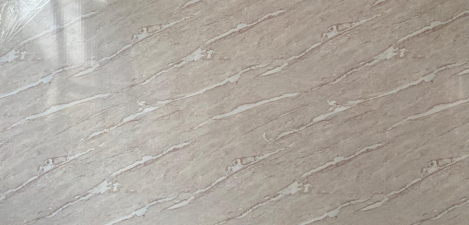 BY-02-Krem (Beyaz Desenli) Duvar Paneli